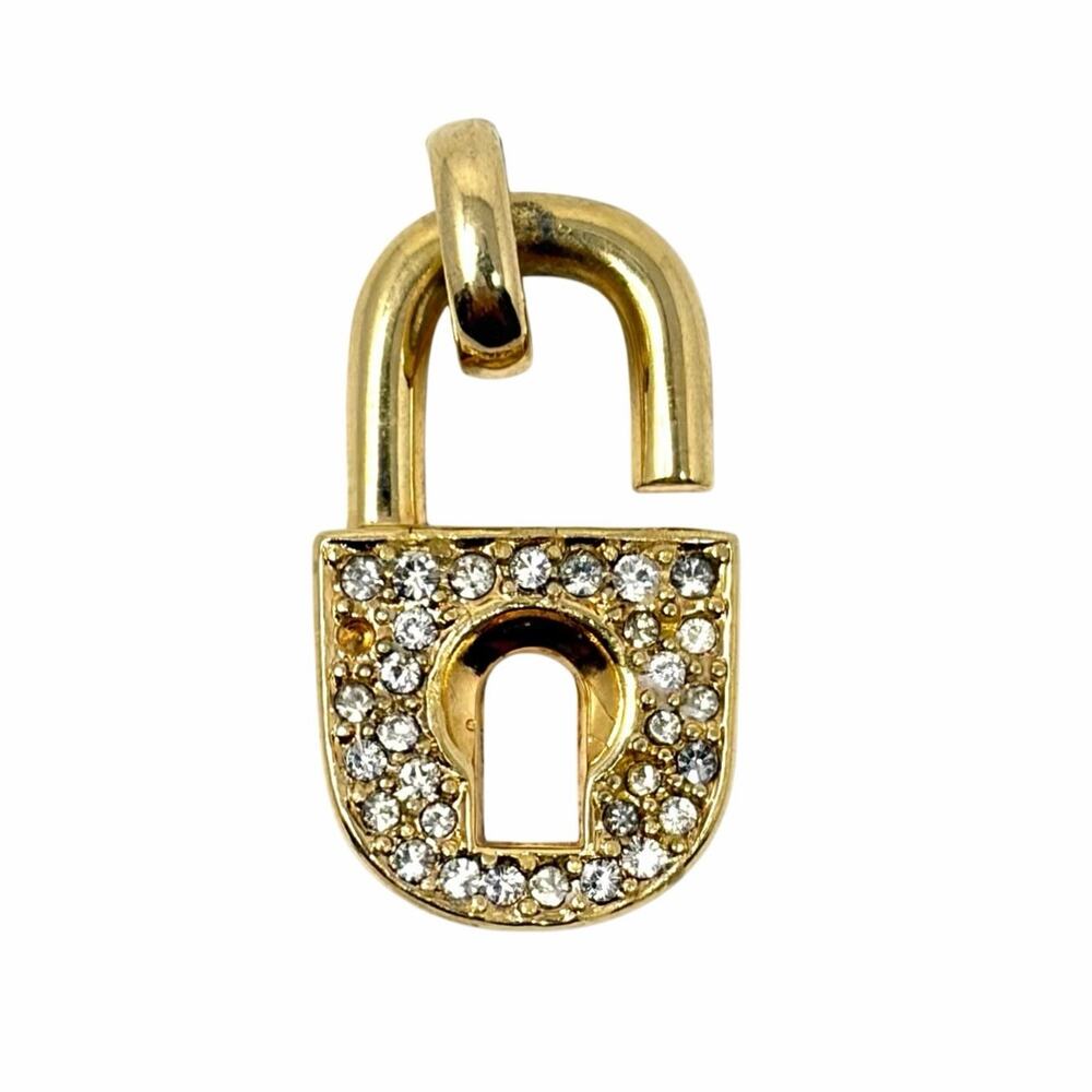 Dior Crystal Lock Pendant